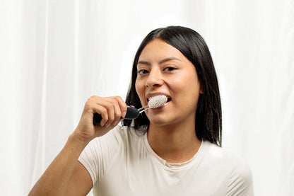 Big Brush BPA Free & ADA Accepted Toothbrush Designed to Improve Gum Health & Reduce Gum Issues - Right Hand - Midnight Sky/ Marble/ Soda Pop Eco Grind - 3 Count (Pack of 1)